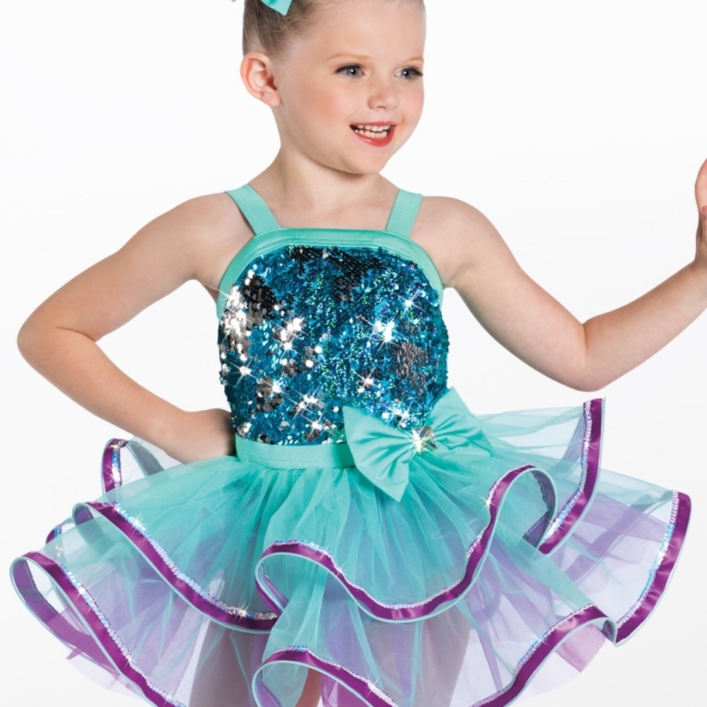 Weissman Dance Costume Style 13616 Size XSC